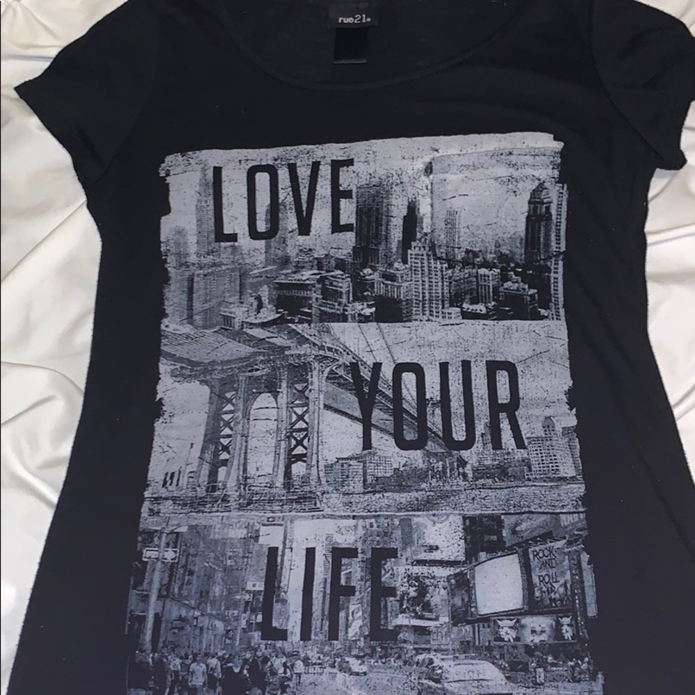 🟣Love your life t-shirt